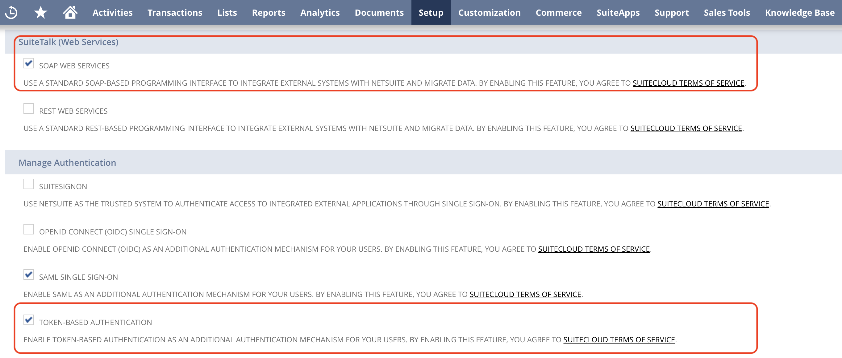 enable features