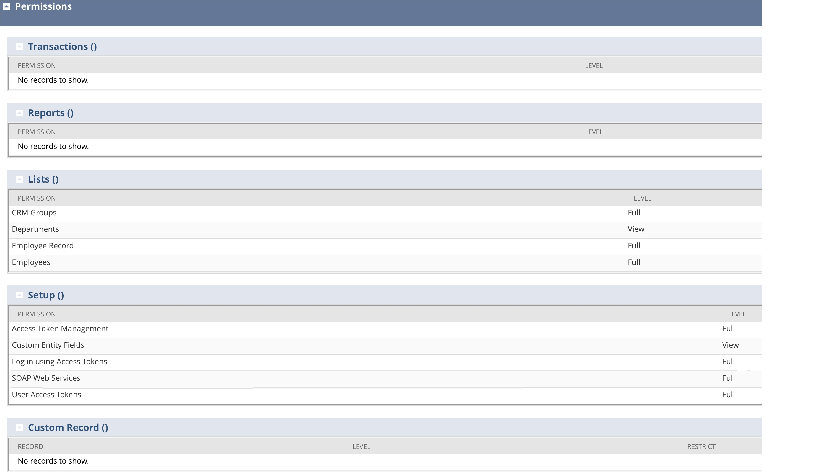 add permissions