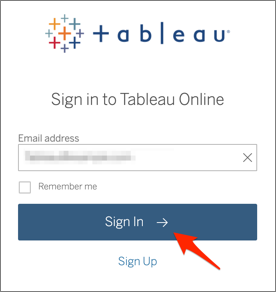 Click Sign In